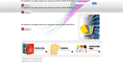 Desktop Screenshot of papeleravalderrama.com